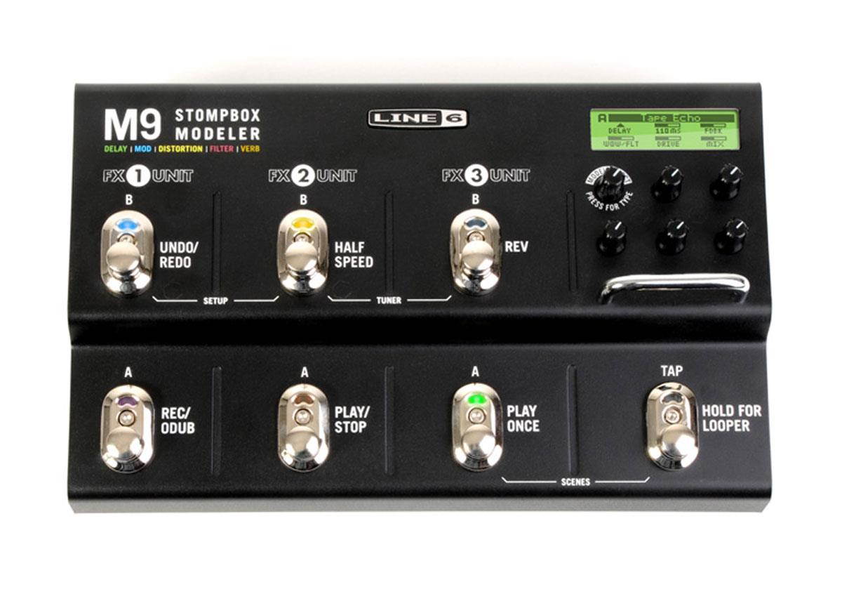 Line 6 M9 Stompbox Modeler Guitar Effects Pedal Stomp