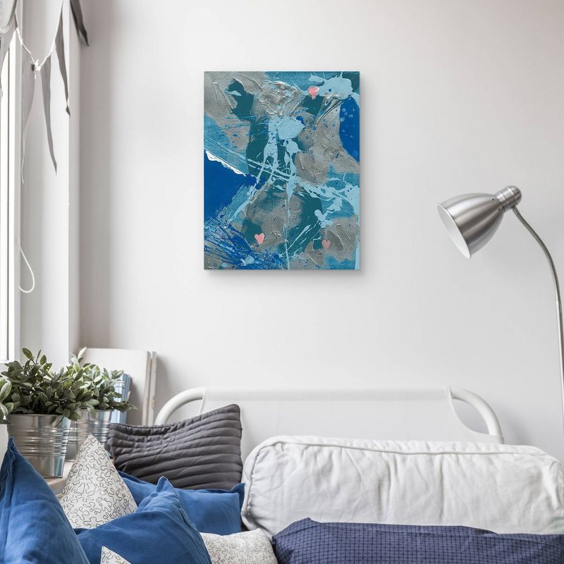 22" x 28" Getting Over the Blues 2 by Dan Houston Canvas Art Print - Masterpiece Art Gallery