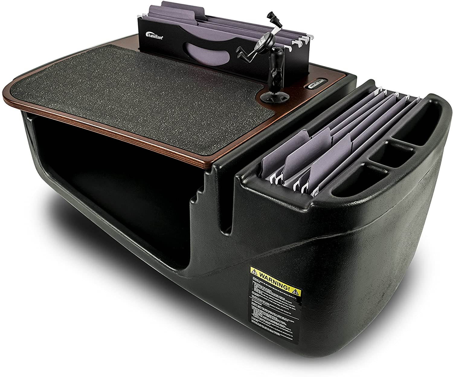 AutoExec AUE26003 Efficiency FileMaster Car Desk Mahogany Finish with Phone Mount 

AEFile-03MAH