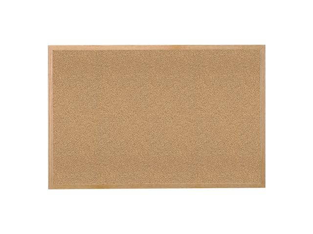 Ghent Push-Pin Bulletin Board, Cork, 48-1/2"H x 96-1/2"W, Natural   WK48