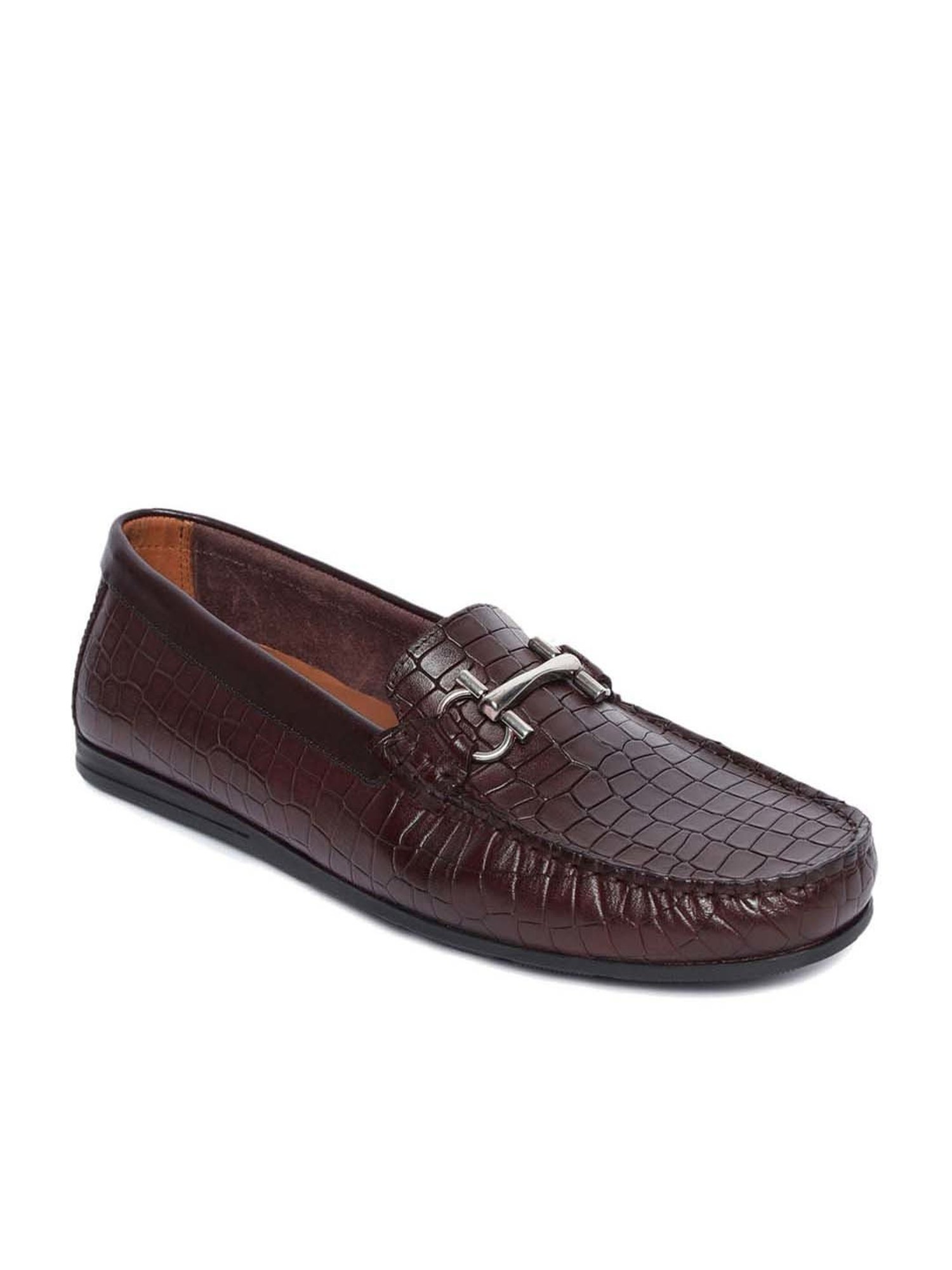 Gabicci Men's Avanzo Walnut Brown Casual Loafers