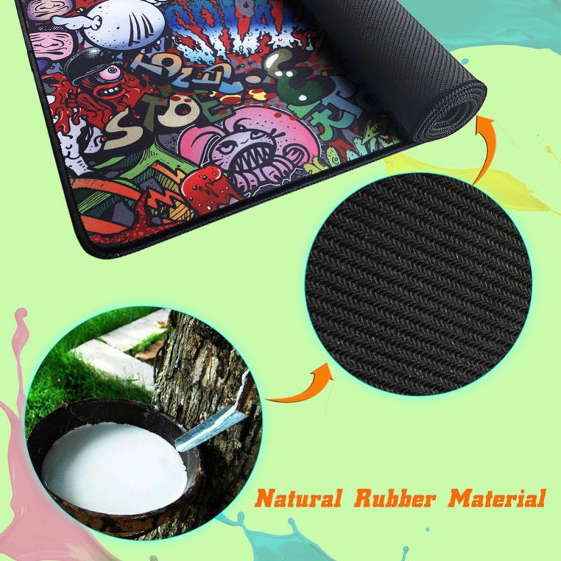 Gaming Mouse Pad Large Size 300*700MM Water-Resistant Extended Mouse Mat World Desk Mat Gaming Support for Computer, PC and Laptop