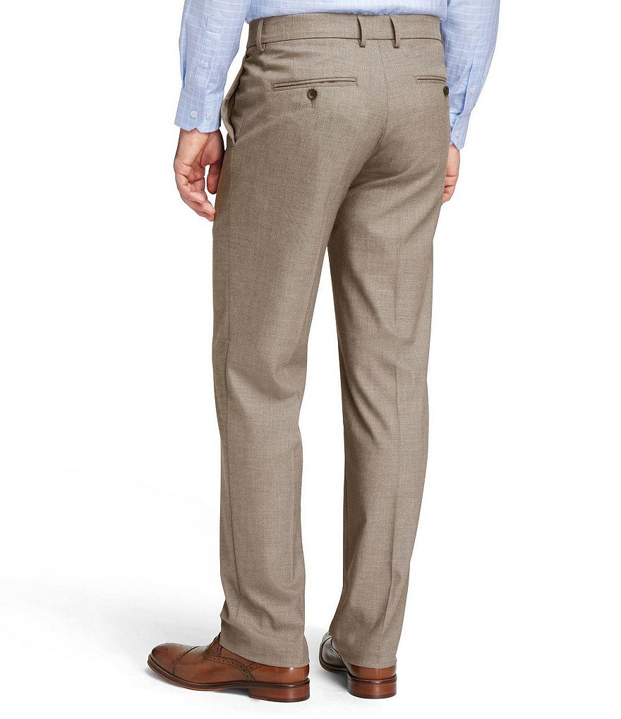 Johnston & Murphy Non-Iron Flat-Front Dress Pants