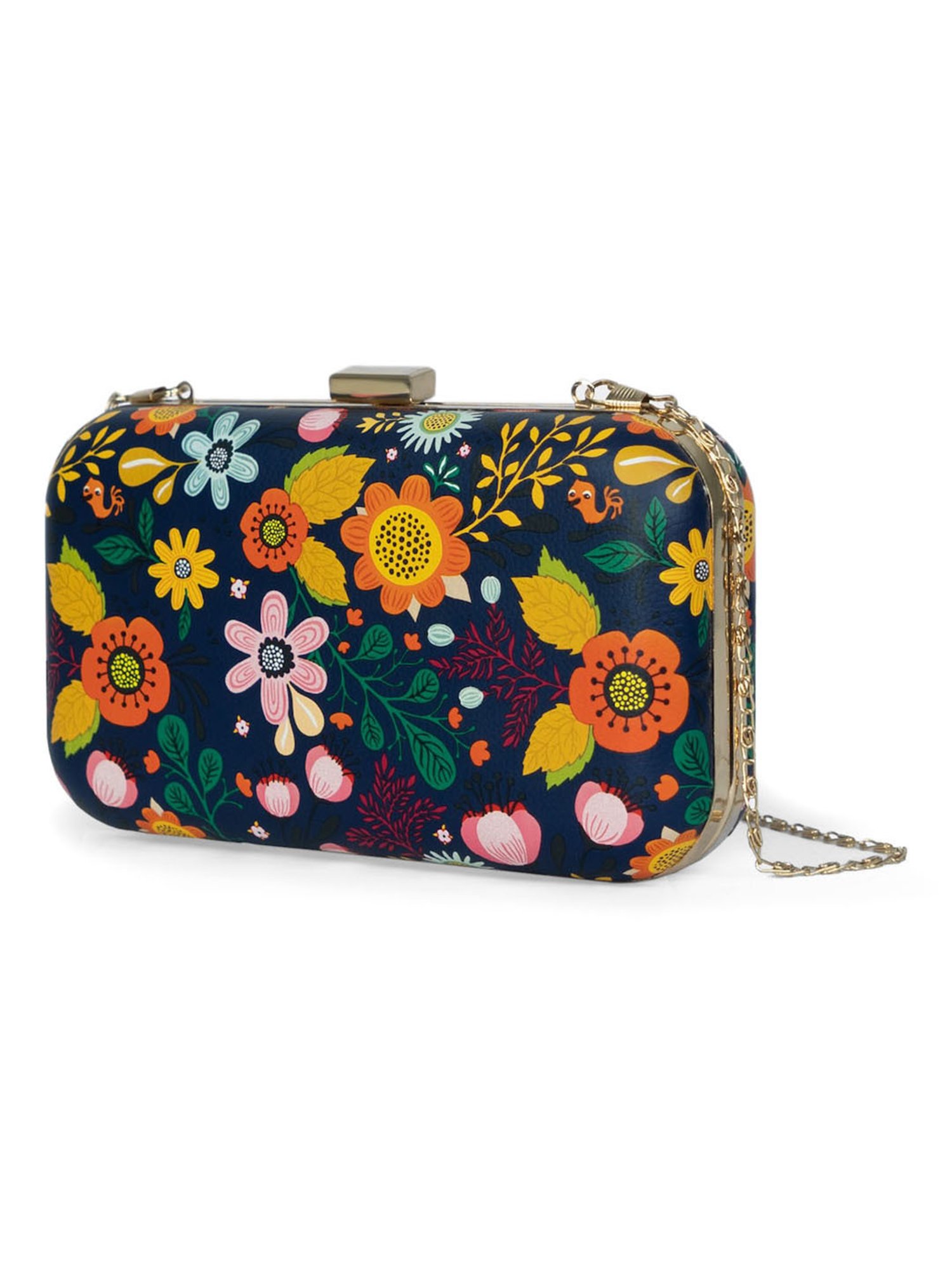 Modern Myth Multicolor Printed Clutch