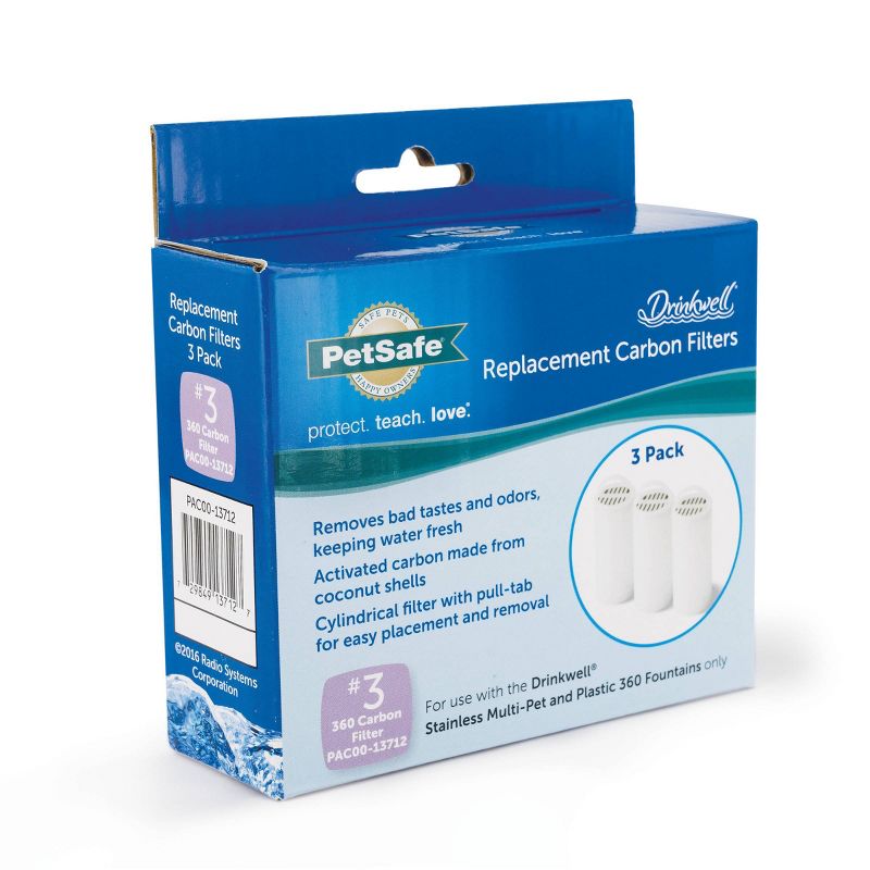 Amici Pet Marble Paw Glass Food Canister, 72oz