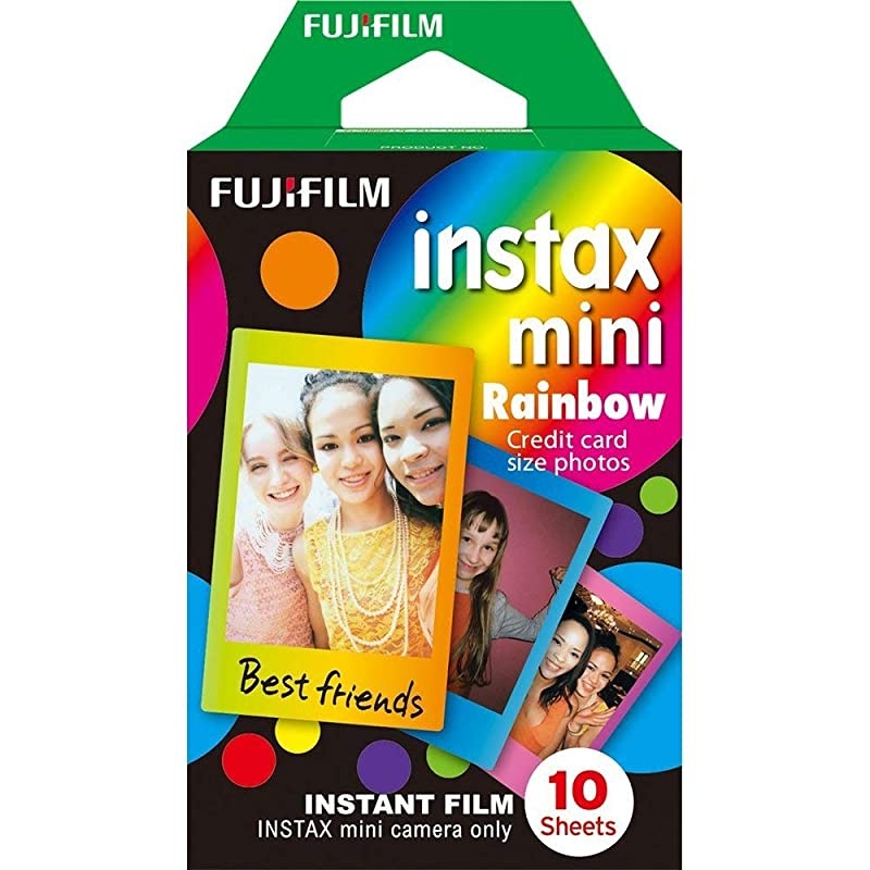 Instax Mini Instant Rainbow Film 10 Sheets 3 Value Set