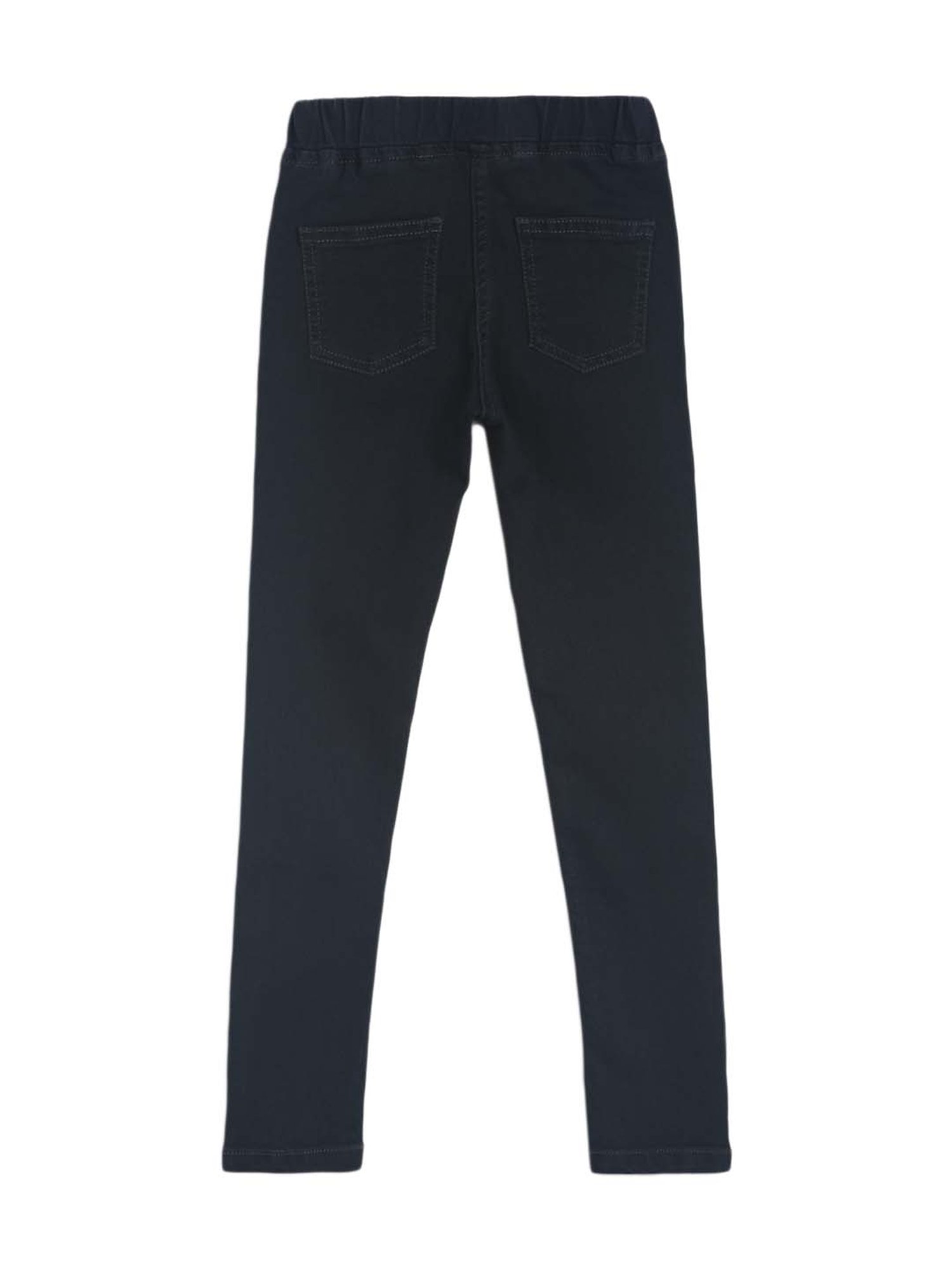 Angel & Rocket Girls Grey Solid Jeggings