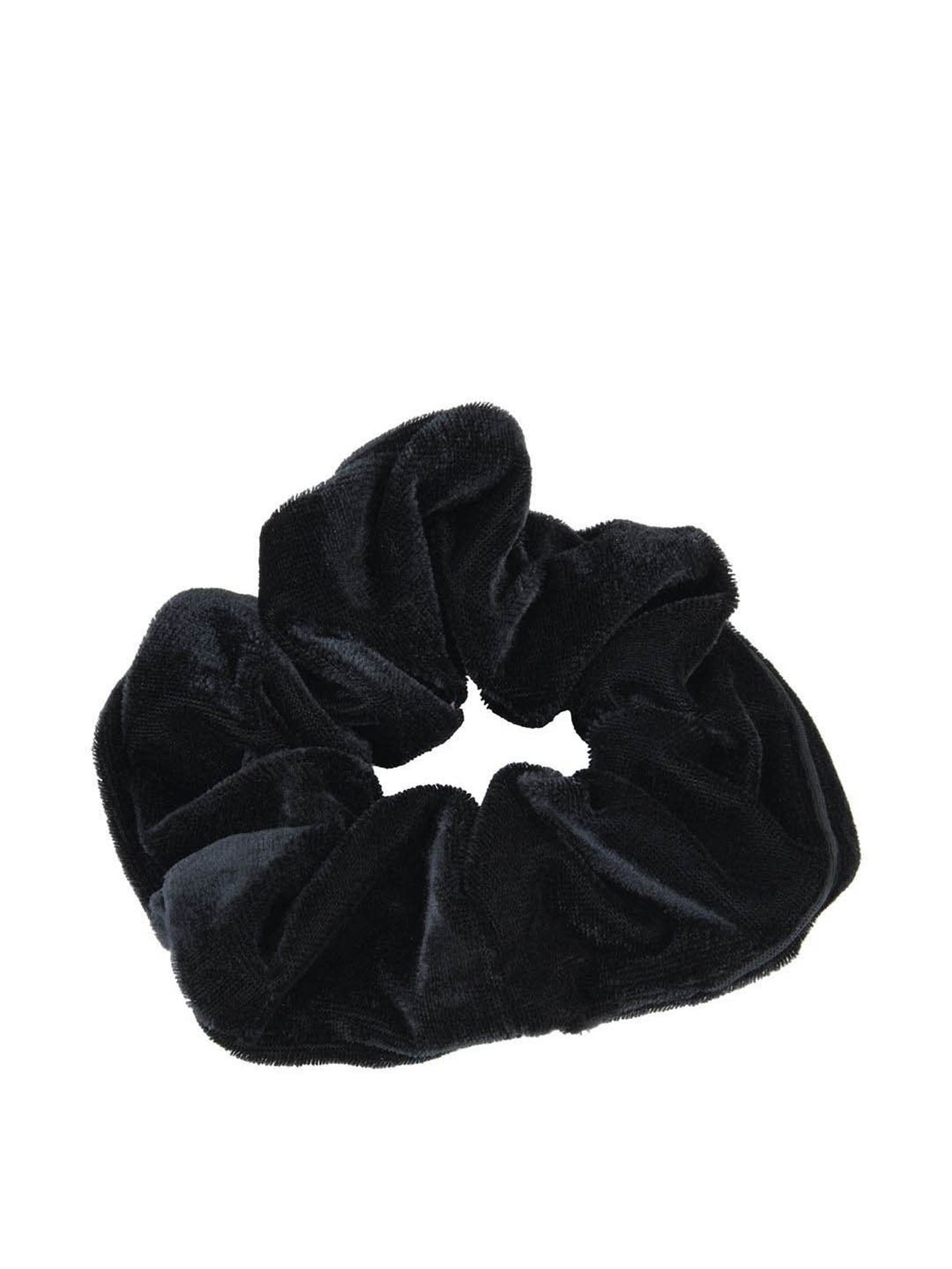 Accessorize London Black Solid Hair Scrunchies