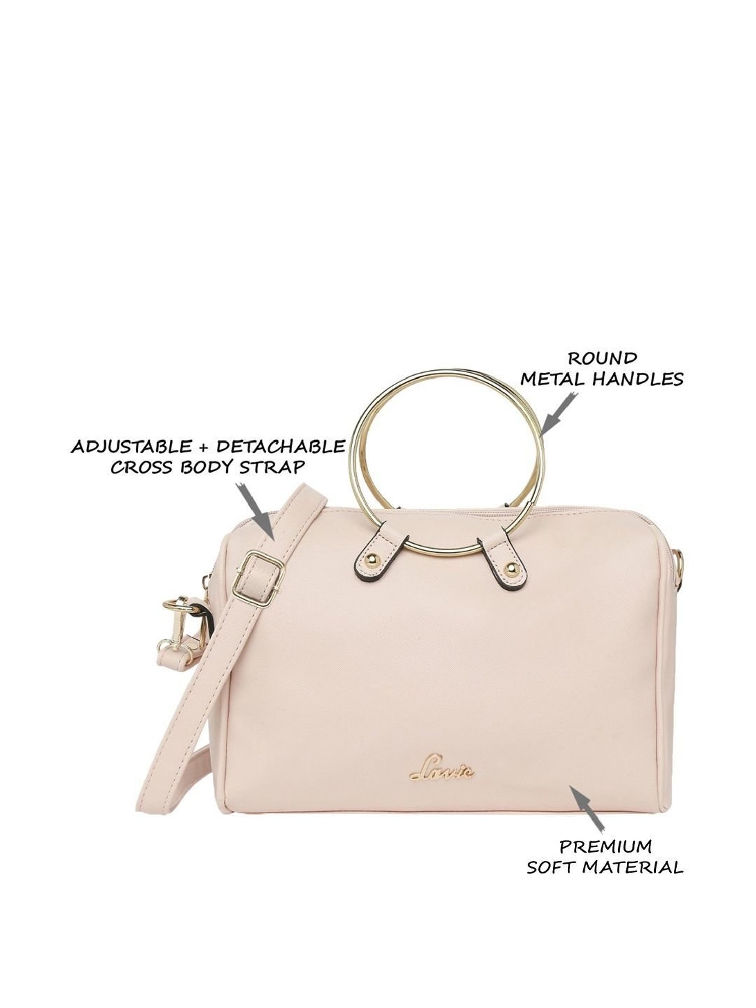 Lavie Vonnegut Coral Small Box Handbag