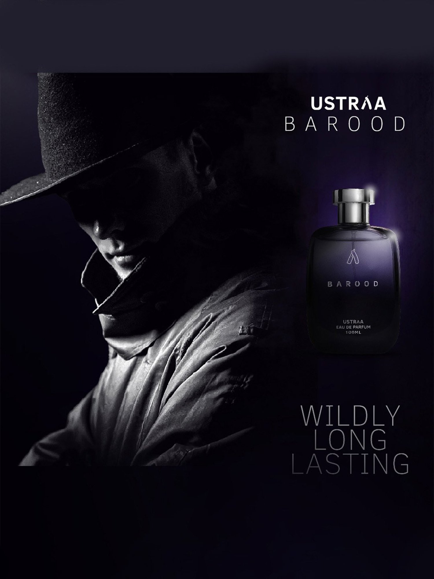 Ustraa Barood Eau De Parfum & Anti Hair Fall Shampoo - Set of 2