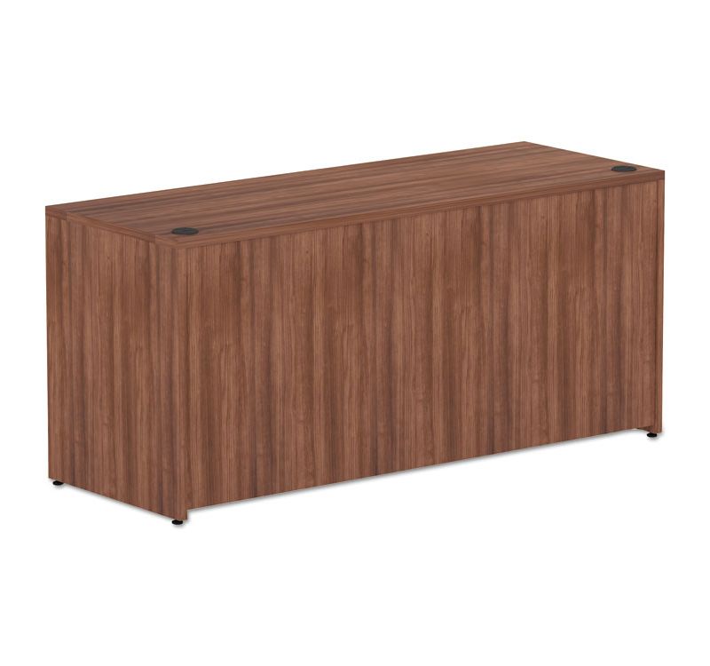 Alera Valencia Series Credenza Shell, 65" x 23 5/8" x 29 5/8", Modern Walnut VA256624WA
