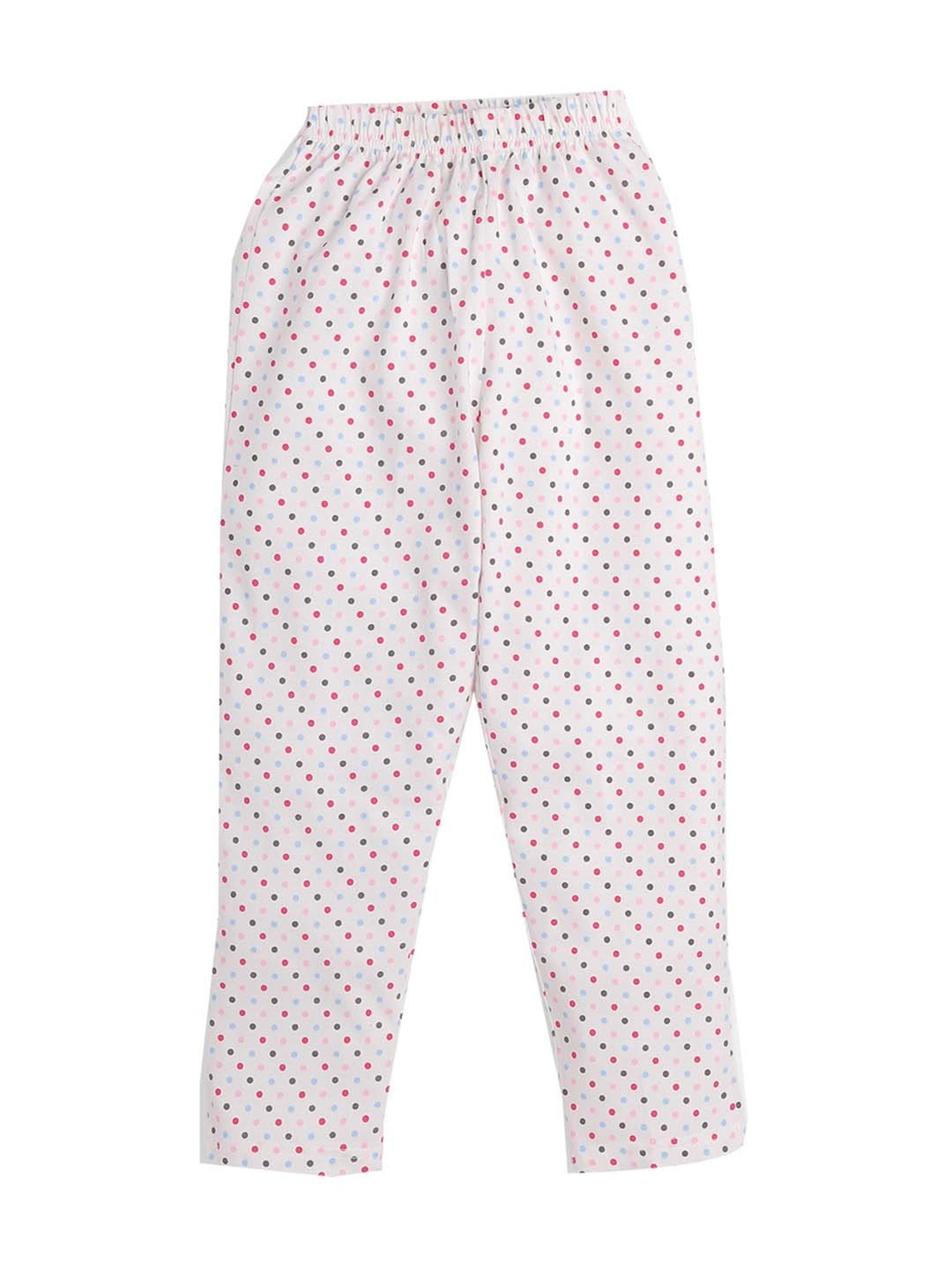 Todd N Teen Kids Pink Cotton Printed T-Shirt & Pyjamas