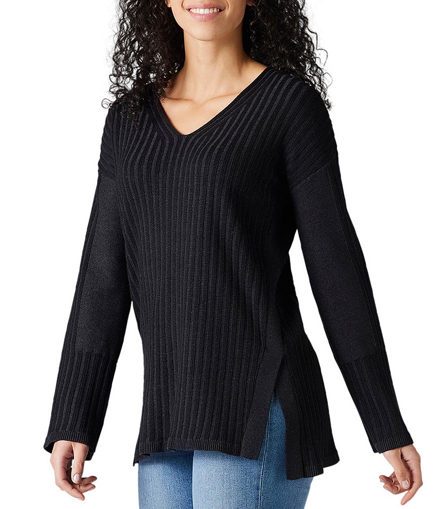 SmartWool Shadow Pine V-Neck Rib Heavyweight Sweater