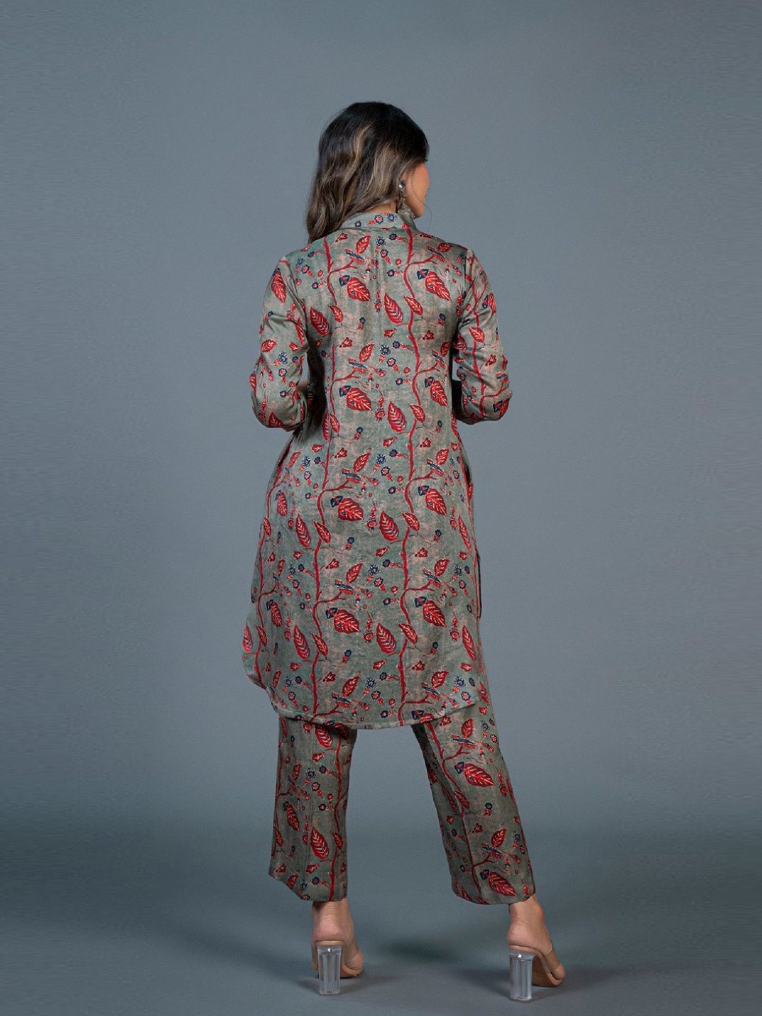 Eeshva India Grey Co-Ord Set