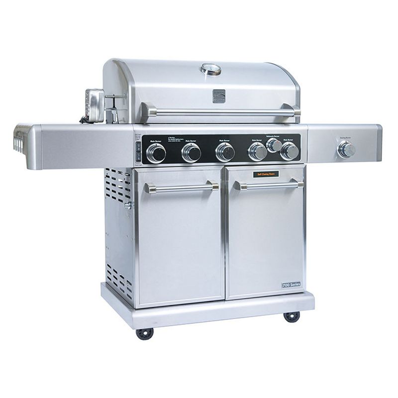 Kenmore Elite 5 Burner Gas Grill with Rotisserie Kit - PG40506SR