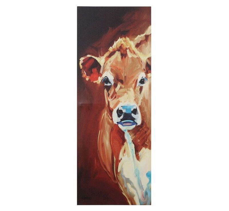 Cow Canvas Wall Décor - 3R Studios