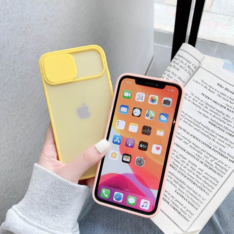 Camera Lens Protection Phone Case on For IPhone 11 12 Pro Max 8 7 6 6s Plus Xr XsMax X Xs SE 12 Candy Soft Back Cover Plain
