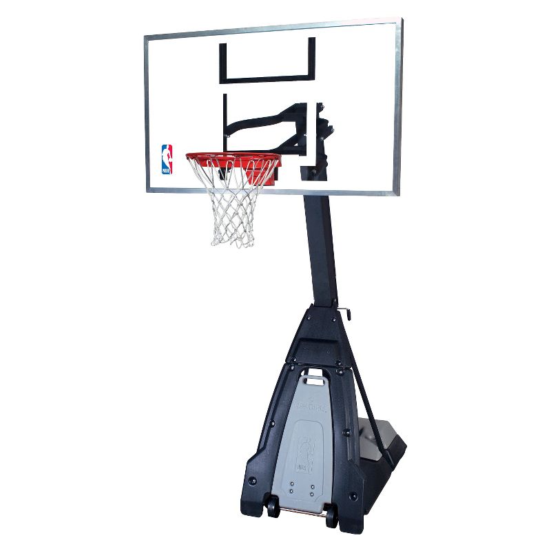 Spalding NBA 60" Glass Portable Basketball Hoop