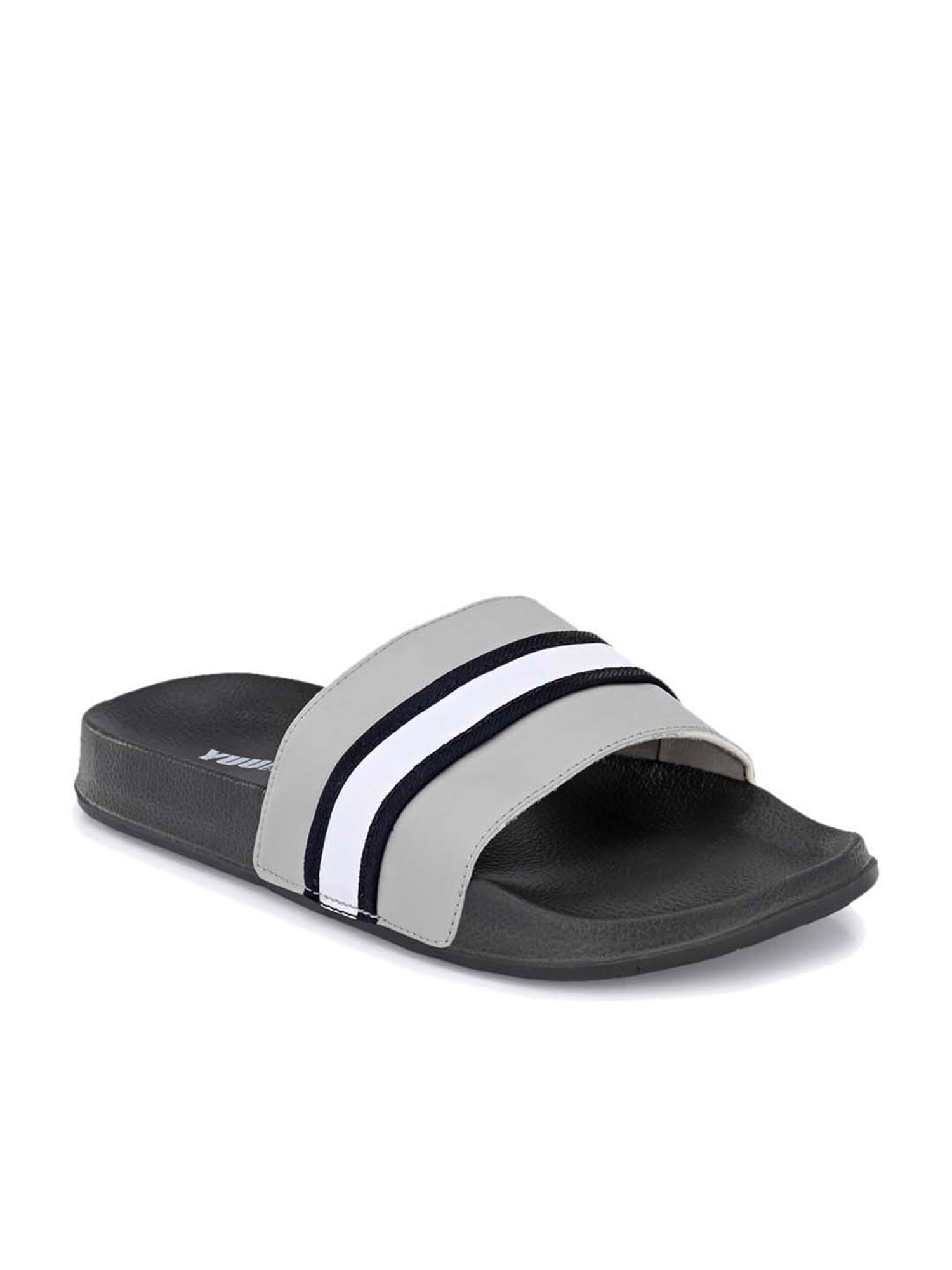 Yuuki Men's RUNSWICK II Grey Slides