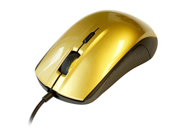 SteelSeries Rival 100 Optical Gaming Mouse - Alchemy Gold