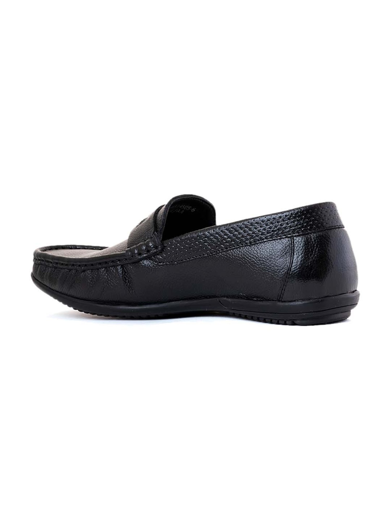 Khadim Men's Black Casual Loafers
