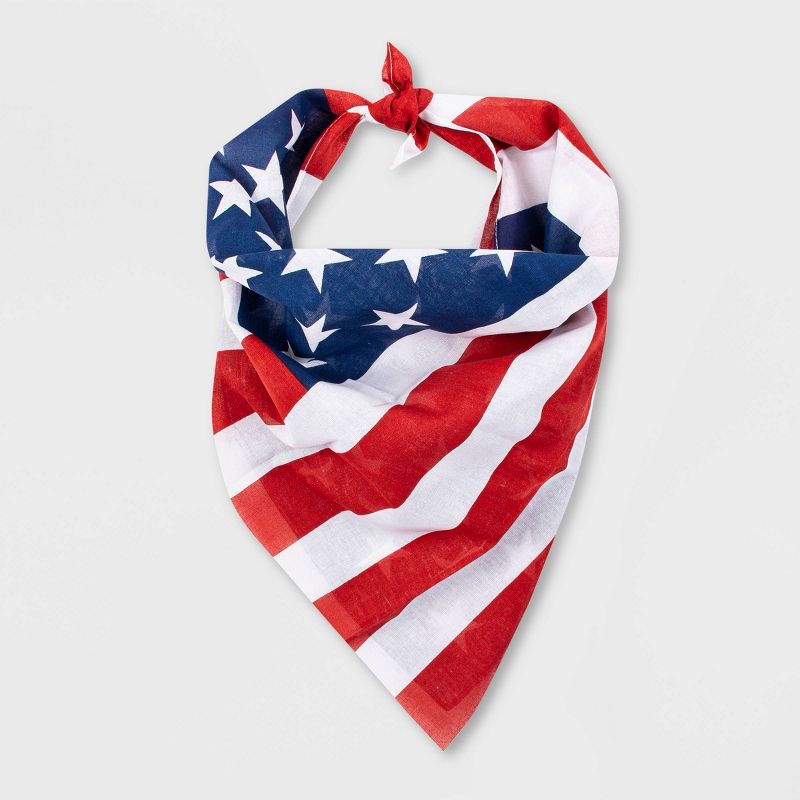 Wemco 2pk Americana Flag Bandana Scarf