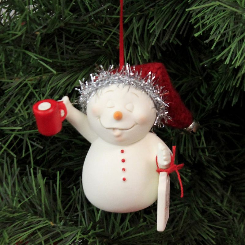 Holiday Ornament 3.0" Snowpinion Cup Of Cheer Orn Ornament  -  Tree Ornaments
