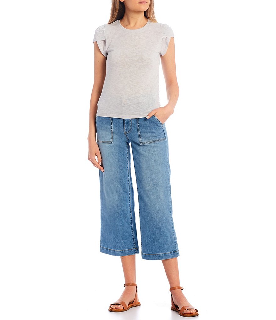 Celebrity Pink Destructed Cropped Skinny Jeans