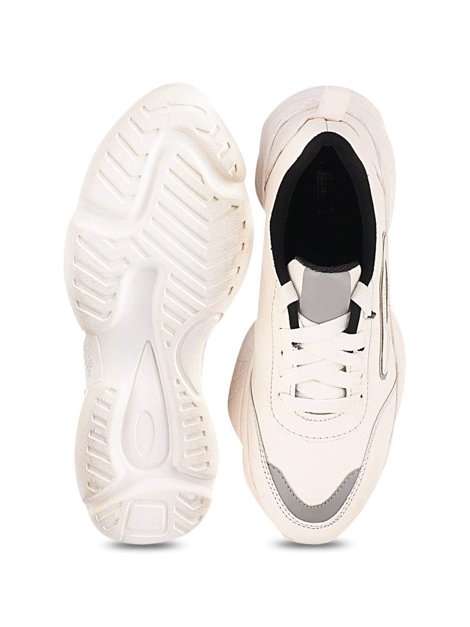Shoetopia Women's White Running Shoes