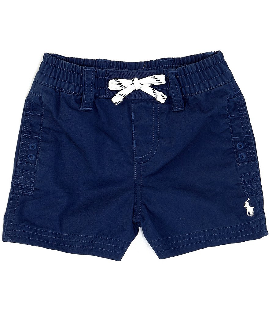 Edgehill Collection Baby Boys 3-24 Months Flat Front Linen Shorts