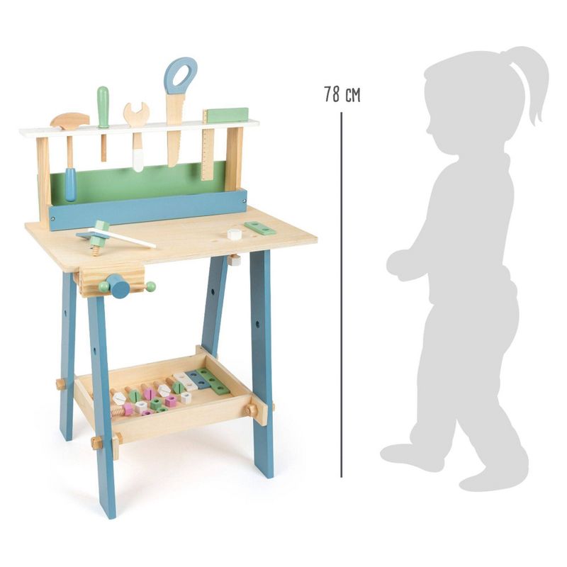 Small Foot Wooden Toys Premium Nordic Workbench