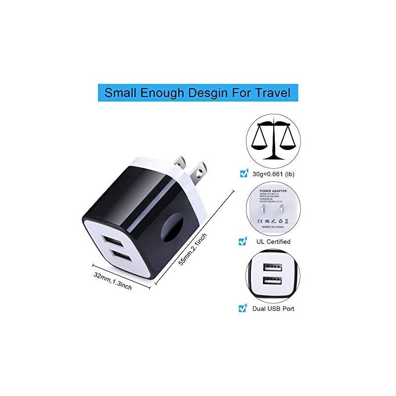 Car Charger Fast Charging Cords Home Plug Wall Charger Adapter Micro USB Cable Compatible for Samsung Galaxy S7 S6 Edge A6 J3 J7, LG V10 G4 G3 K30 K20 Plus, Motorola Moto E4/E5/G4 Play Plus