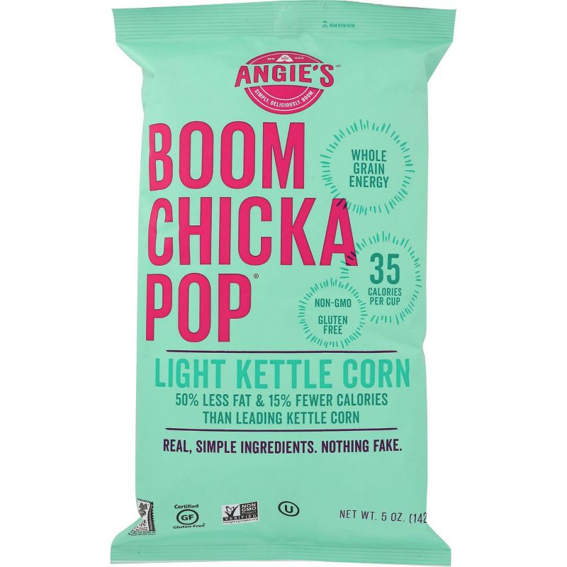 Angie's BOOMCHICKAPOP Light Kettle Corn - 5oz / 12pk
