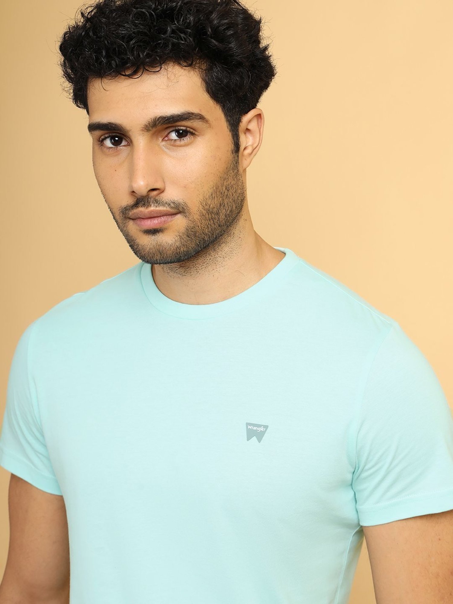 Wrangler Icy Morn Cotton Regular Fit T-Shirt