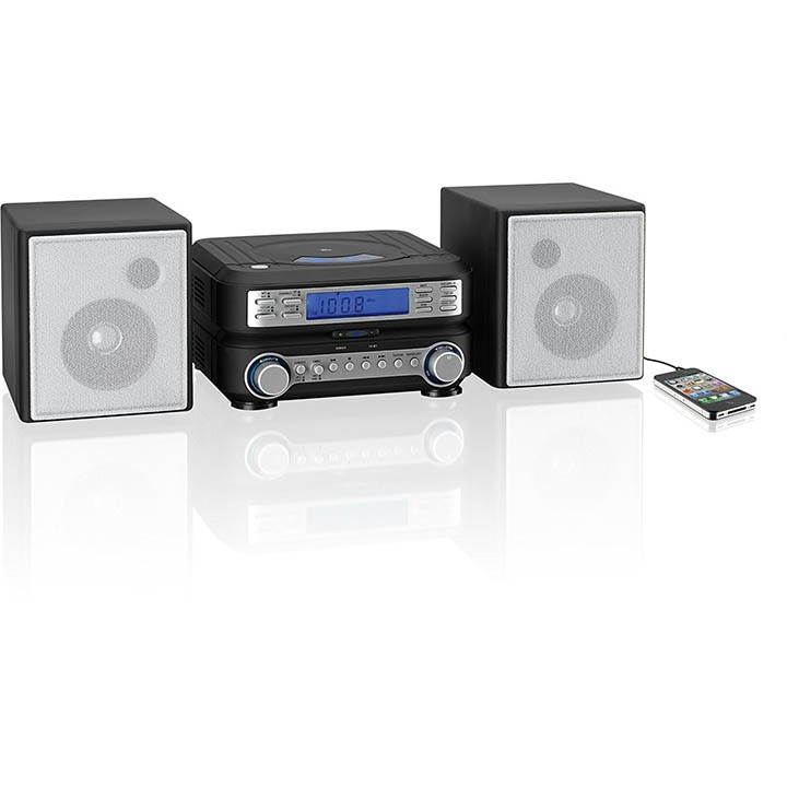 GPX HC221B Horizontal AM/FM/CD Player