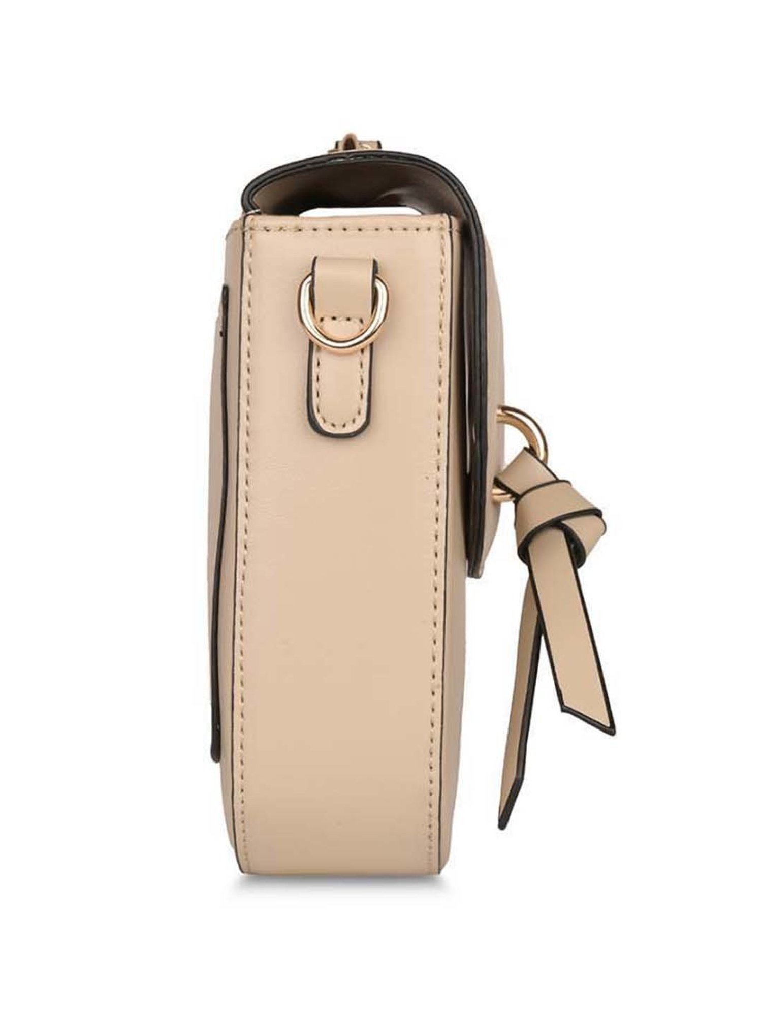 Sugarush Esmeralda Beige Solid Mobile Pouch