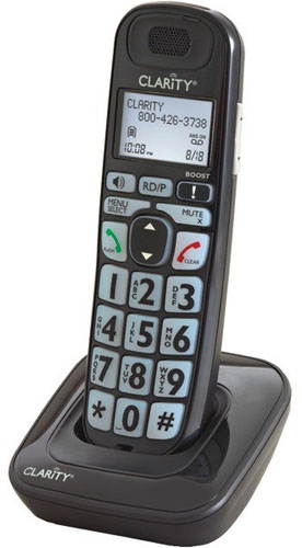 Clarity E814 Moderate Hearing Loss Cordless Phone with E814HS Expandable Handset