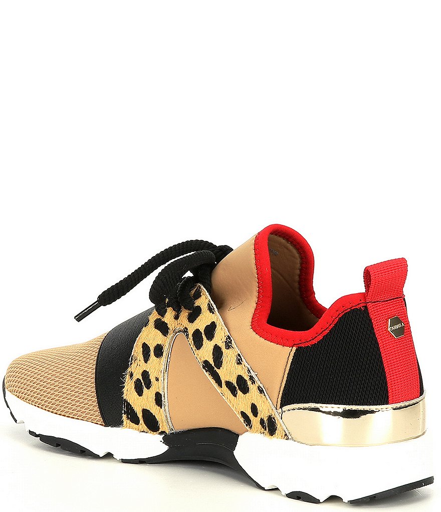 Carvela Lament Colorblock Fabric Sneakers