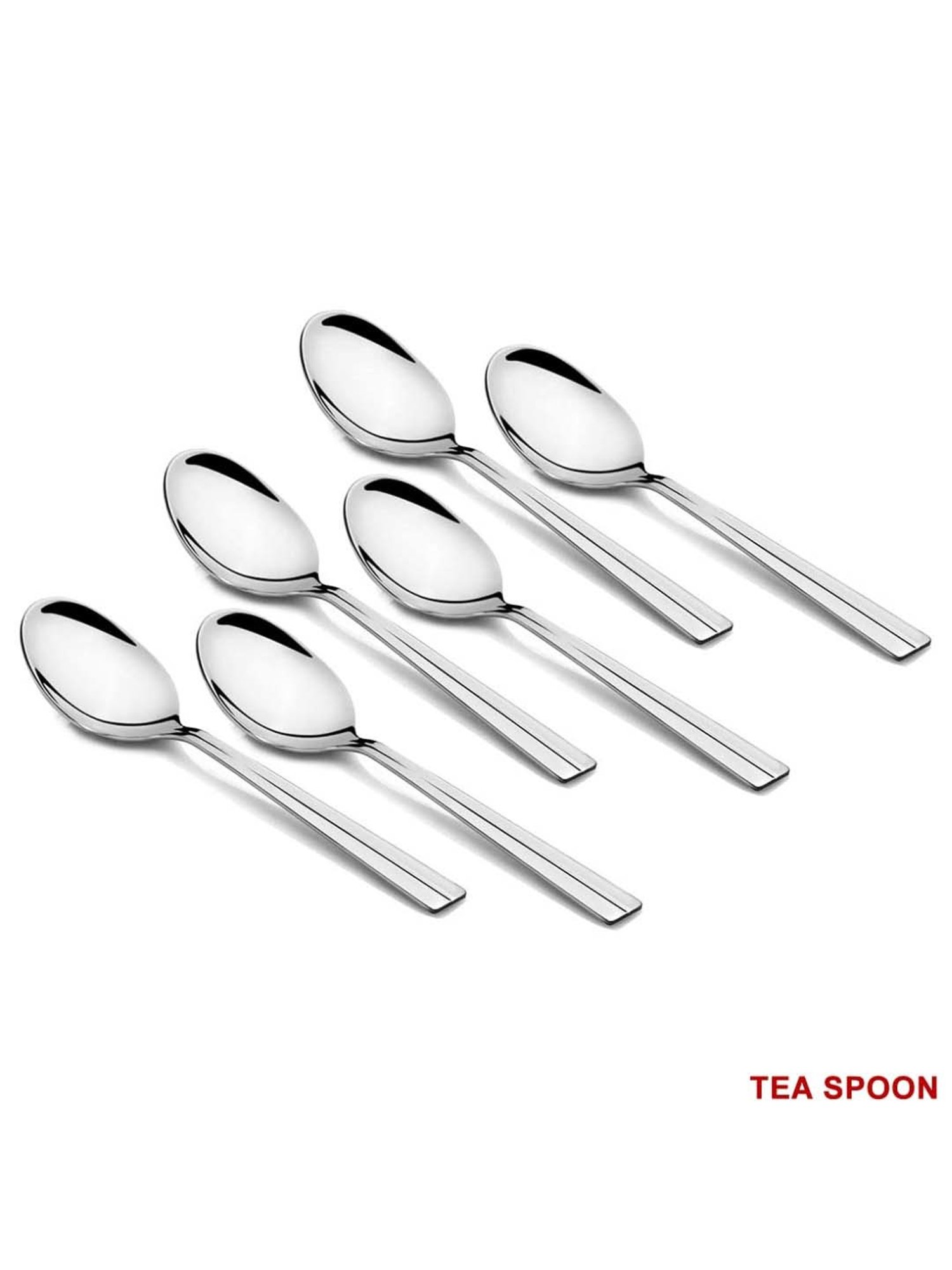 FnS Nile Silver Stainless Steel Cutlery - Set of 24