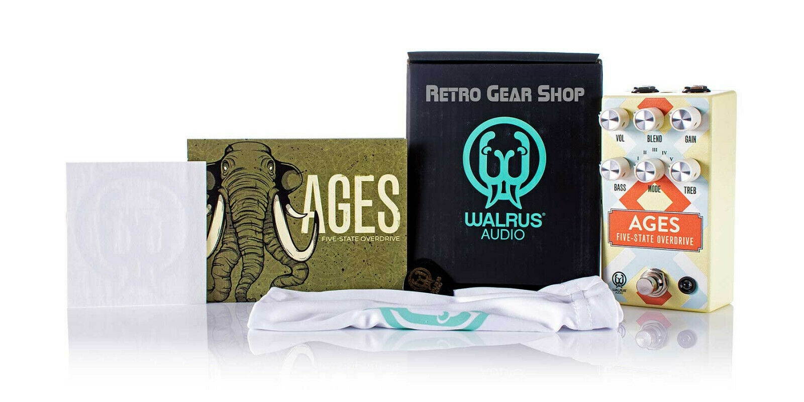 Walrus Audio Ages Limited Edition Santa Fe Series Five State Overdrive Pedal