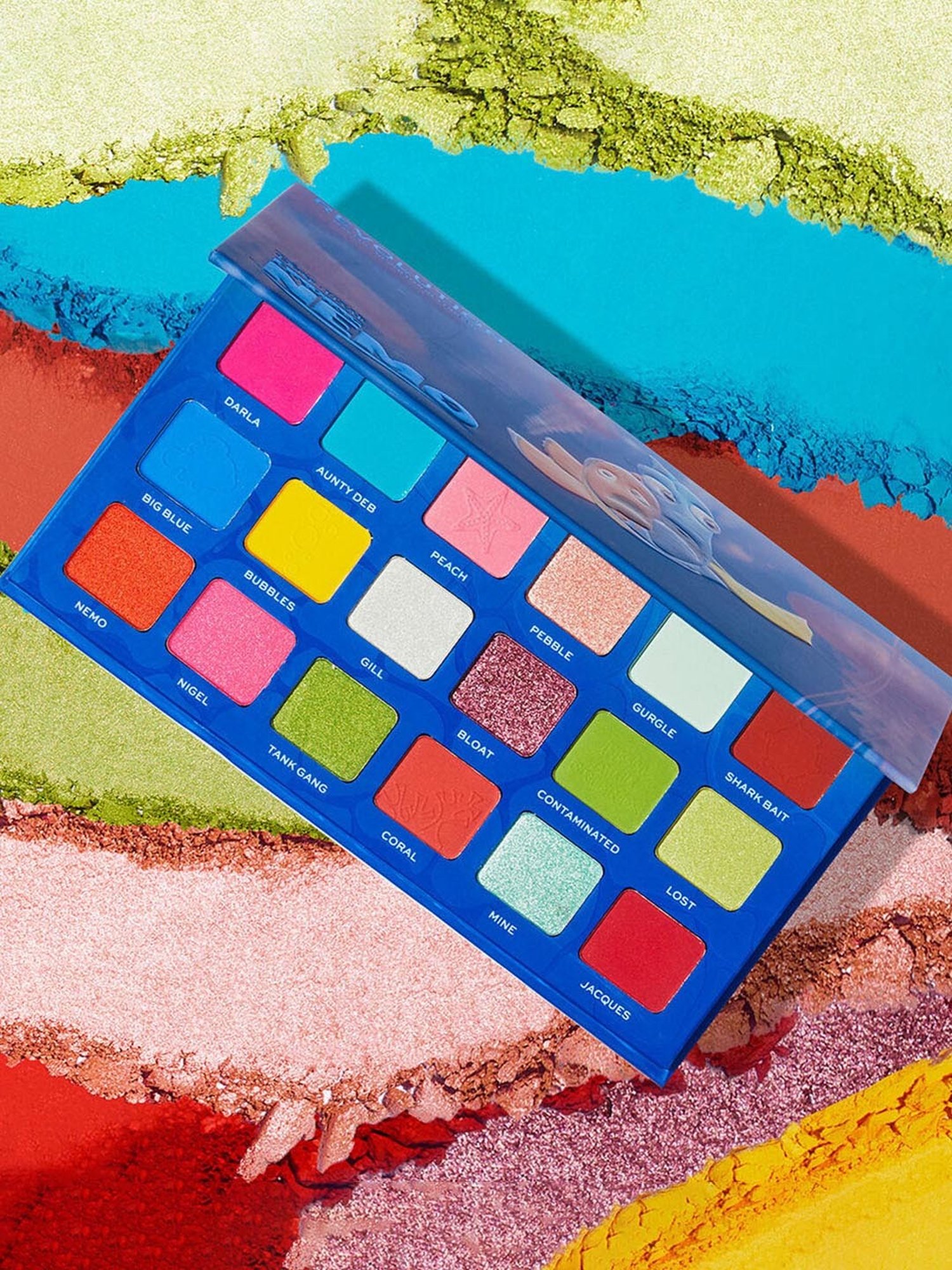 Makeup Revolution Disney Pixar's Finding Nemo Shadow Palette Finding Nemo - 16.2 gm