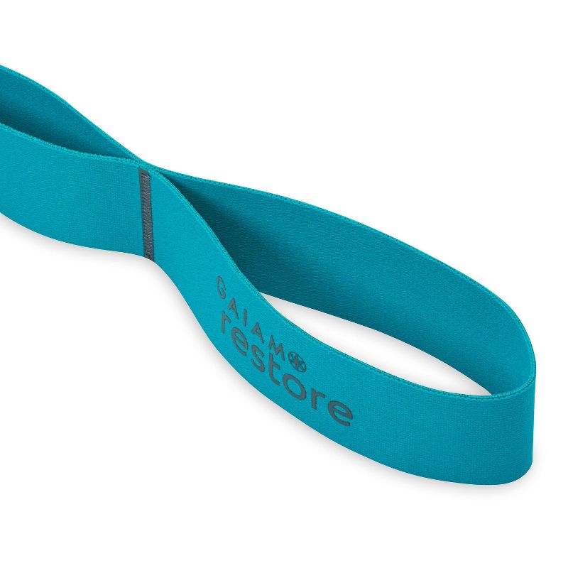 Gaiam Restore Resistance Band Stretch Strap - Teal