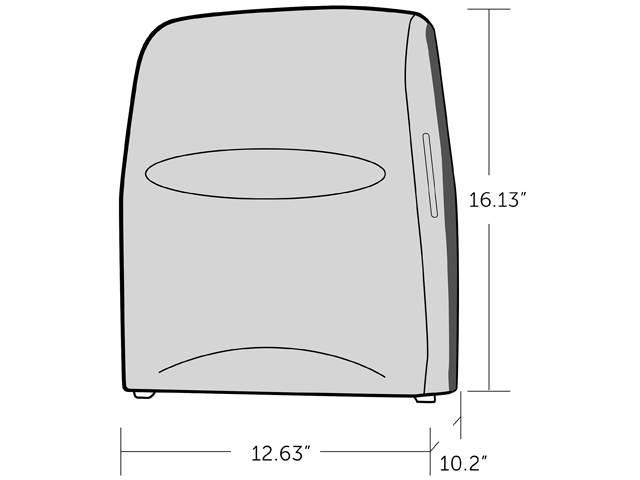 Kimberly-Clark Professional Sanitouch Hard Roll Towel Dispenser