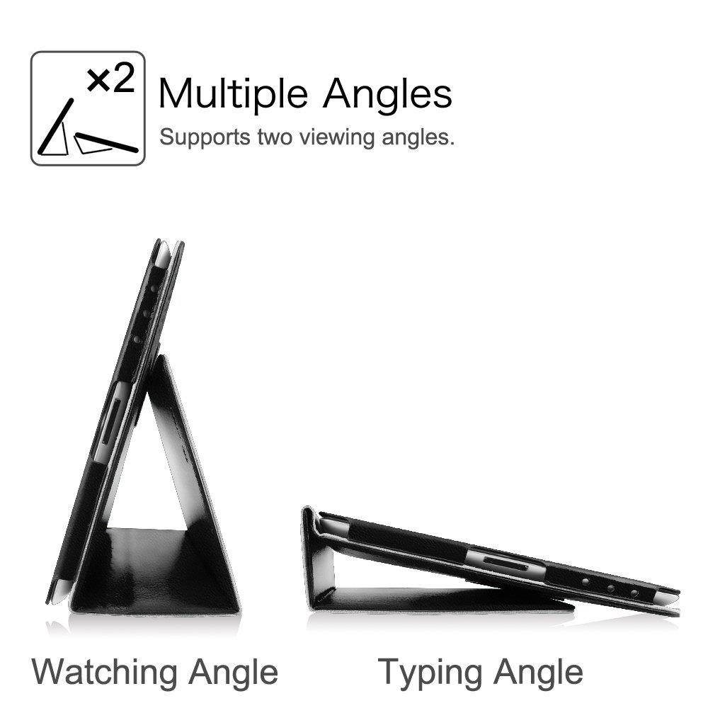 Fintie iPad 2/3/4 Case - Slim Fit Folio Stand Case Smart Protective Cover Auto Sleep/Wake Feature for Apple iPad 2, iPad 3 & iPad 4th Generation with Retina Display - Dont Touch