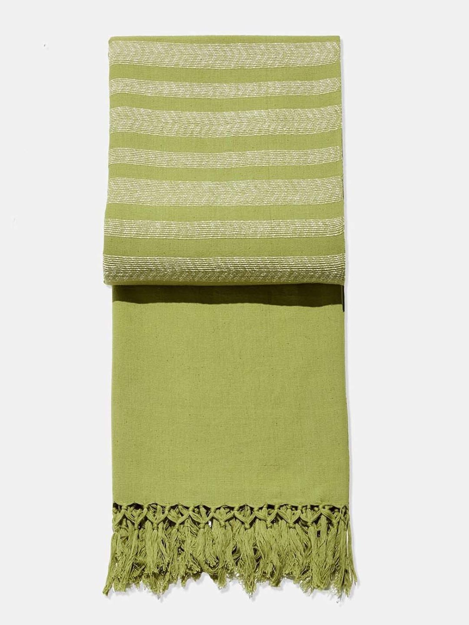 DDECOR Live beautiful Geometric Insignia Dove 210 TC Cotton Comforters - Set of 3