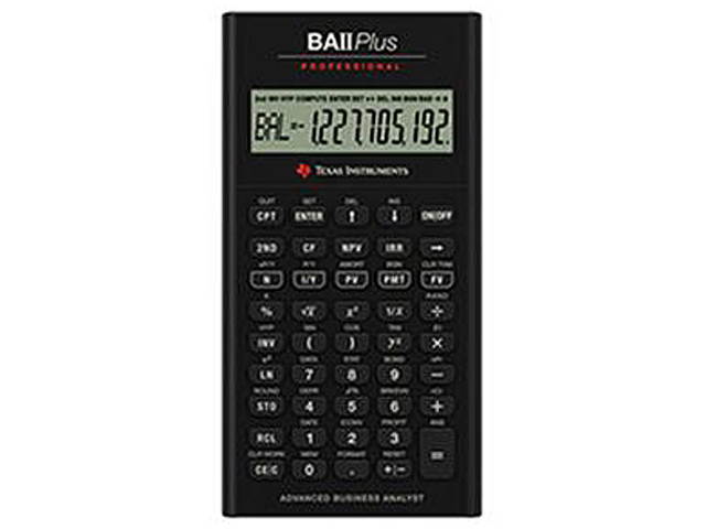 Texas Instruments IIBAPRO/CLM/4L1/A BA II Plus Professional Calculators