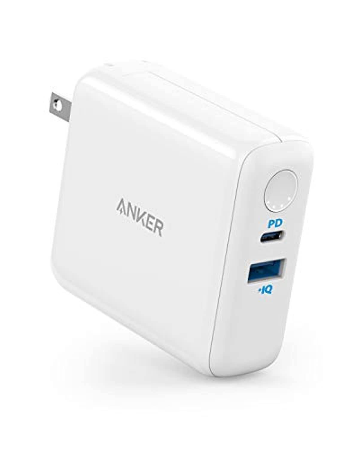 Anker PowerCore Fusion III PIQ 3.0, 18W USB-C Portable Charger 2-in-1 with Power Delivery Wall Charger for iPhone12?12Mini, 11, iPad, Samsung, Pixel and More (A1624)