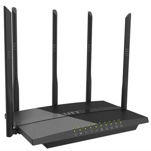 UTT AC60 Dual Band WiFi Router AC 1200 High Power | USB | Parental Access Control | Easy Setup | VPN &ndash; AP/WDS/Extender &ndash; for Gaming Wireless