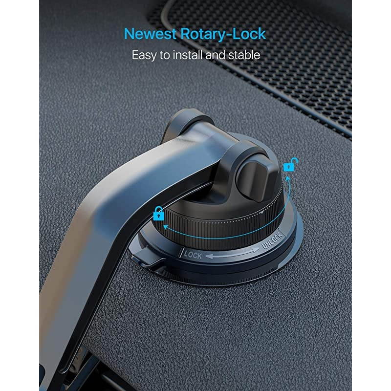 Magnetic Phone Car Mount Strong Magnet Super Stable Ultimate Dashboard Windshield Phone Car Holder Compatible with iPhone 12 12 Pro max 11 SE Xs X 8 7 6 Plus Galaxy S20 Note20 and More