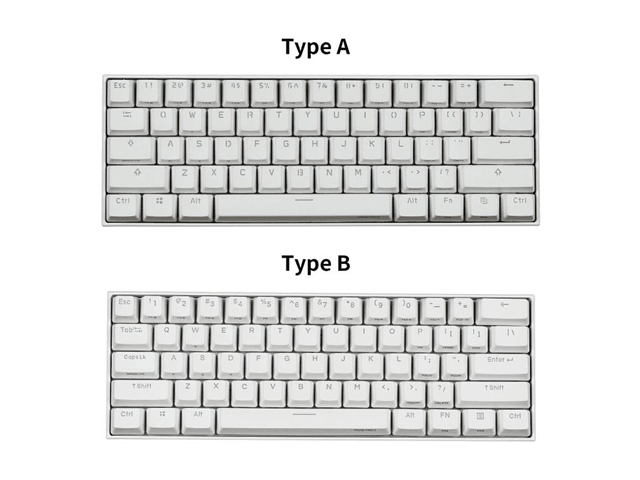 Anne Pro 2 60% Mechanical Keyboard Wired/Wireless Dual Mode Full RGB Double Shot PBT - Brown Switch